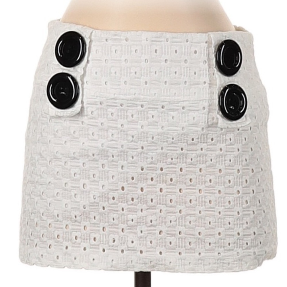 White skirt